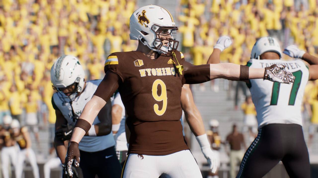 EA SPORTS College Football 27 Touchdown Animation