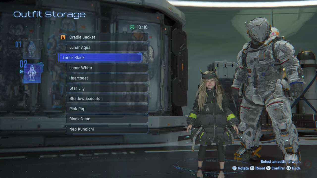Lunar Black in the Specialist Sector