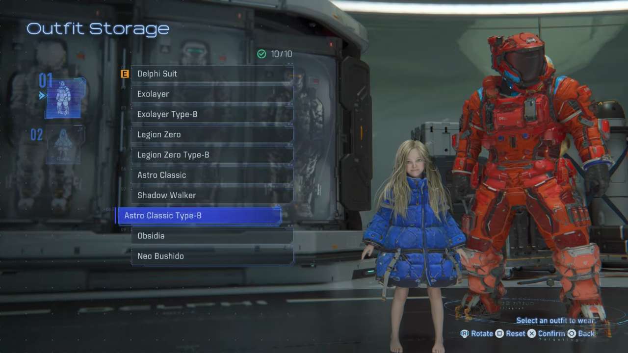 Secret & After Game Costumes
