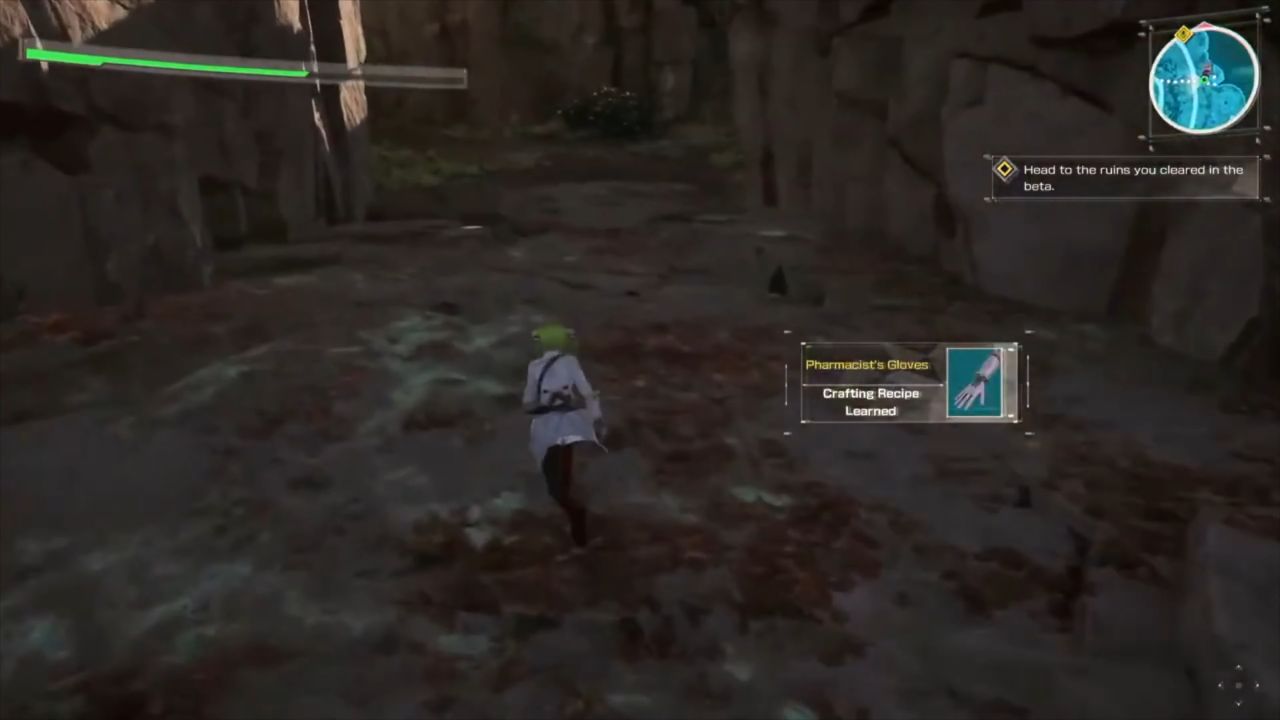 Echoes of Aincrad Guide Crafting Recipe Learnt For Gloves