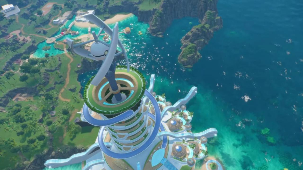 Pokemon Winds and Waves Scarlet Violet DLC location