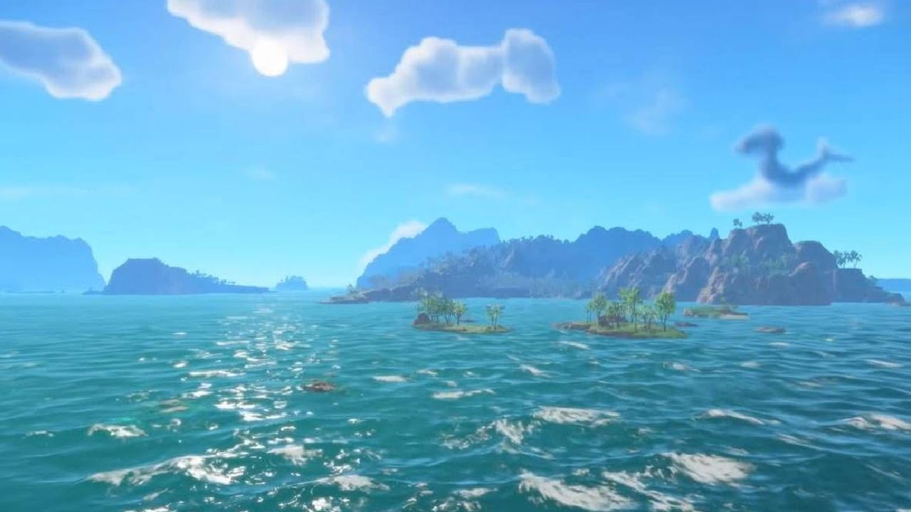 Pokemon Winds and Waves Terarium Coastal Biome gameplay screenshot