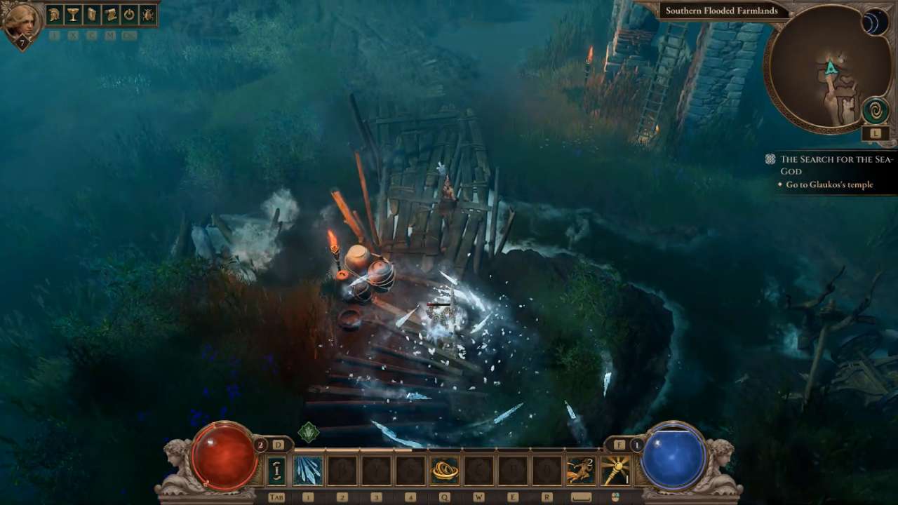 Diving the Underwater Ruins in Search of the Sea-God 