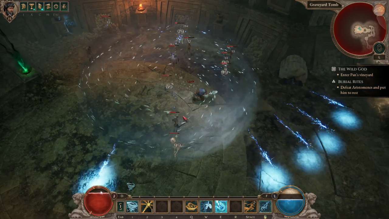 Reanimated Mycenaean Champions, Titan Quest II 