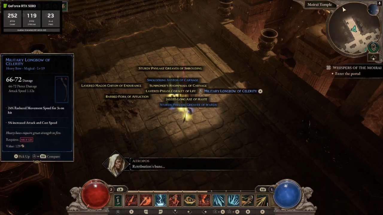 Farming For Rare Dye Phials, Titan Quest II 
