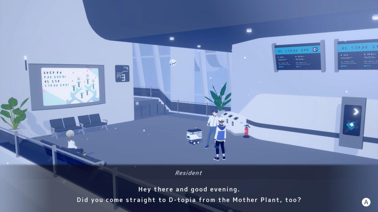 D-topia Roaming Inside the Resident