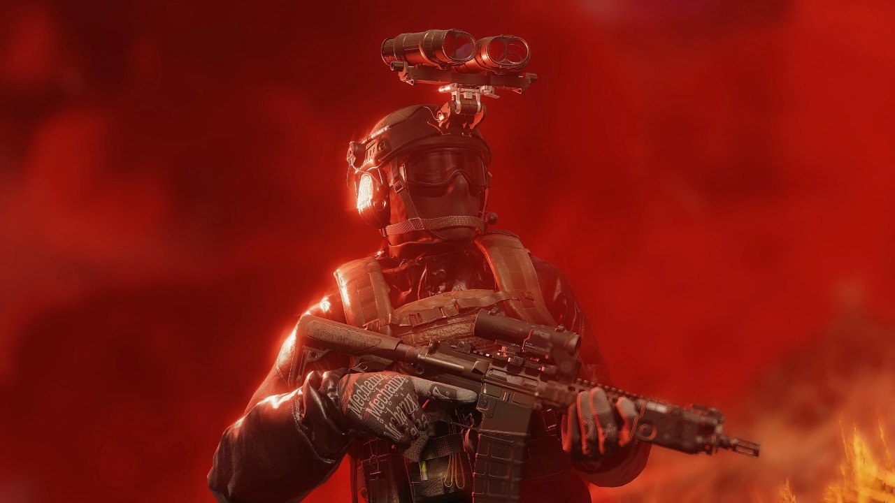 Ghost Recon Project Over tactical soldier holding a rifle