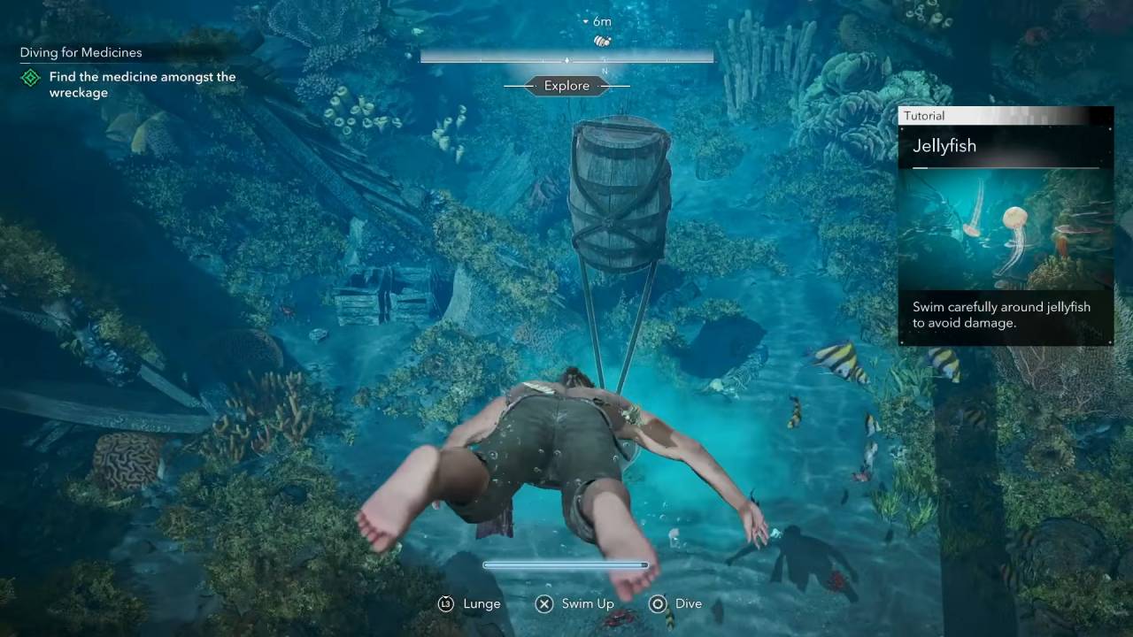 Assassin's Creed Black Flag Resynced Guide Diving Underwater