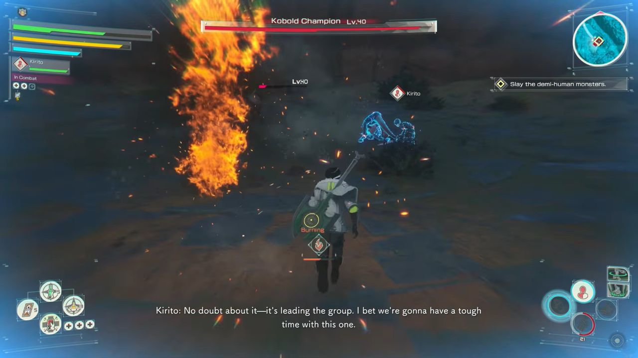 Echoes of Aincrad Guide Completing Quest to Recruit Kirito