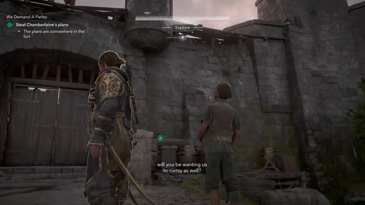 Assassin's Creed Black Flag Resynced Guide Getting Into the Fort