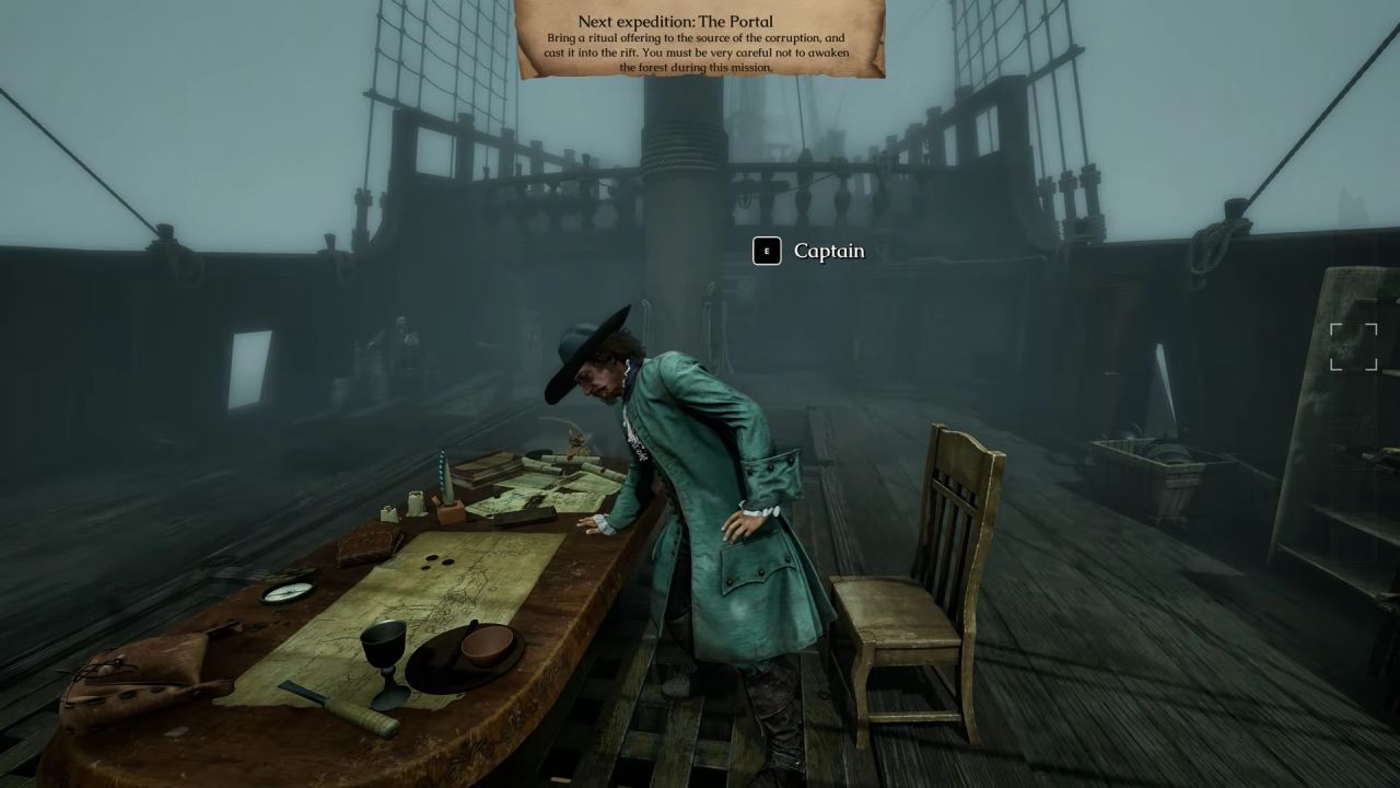 The Mound: Omen of Cthulhu Ship Captain NPC