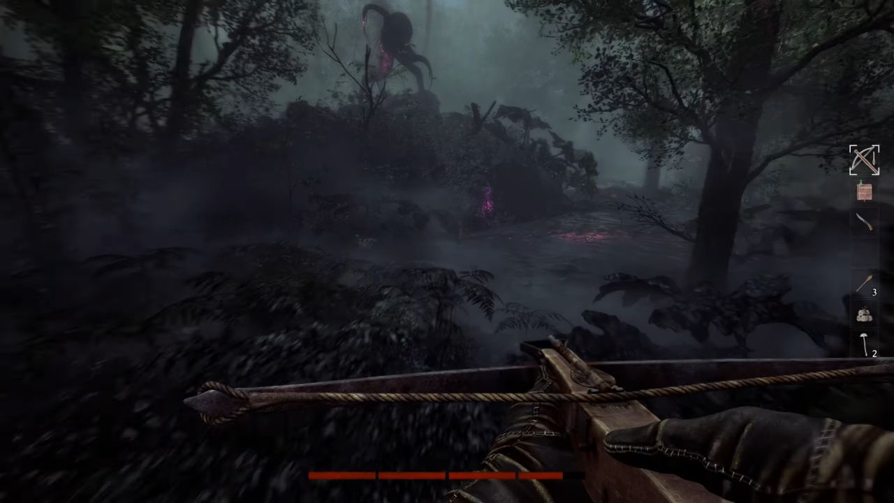 The Mound: Omen of Cthulhu Exploration with Crossbow