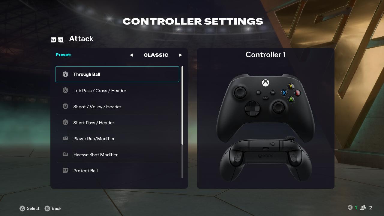 FC 26 Xbox Controller Setting