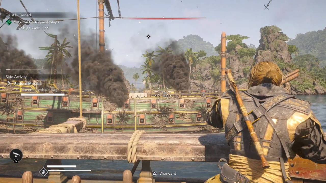 Assassin's Creed Black Flag Resynced Guide Focus the Flagship First