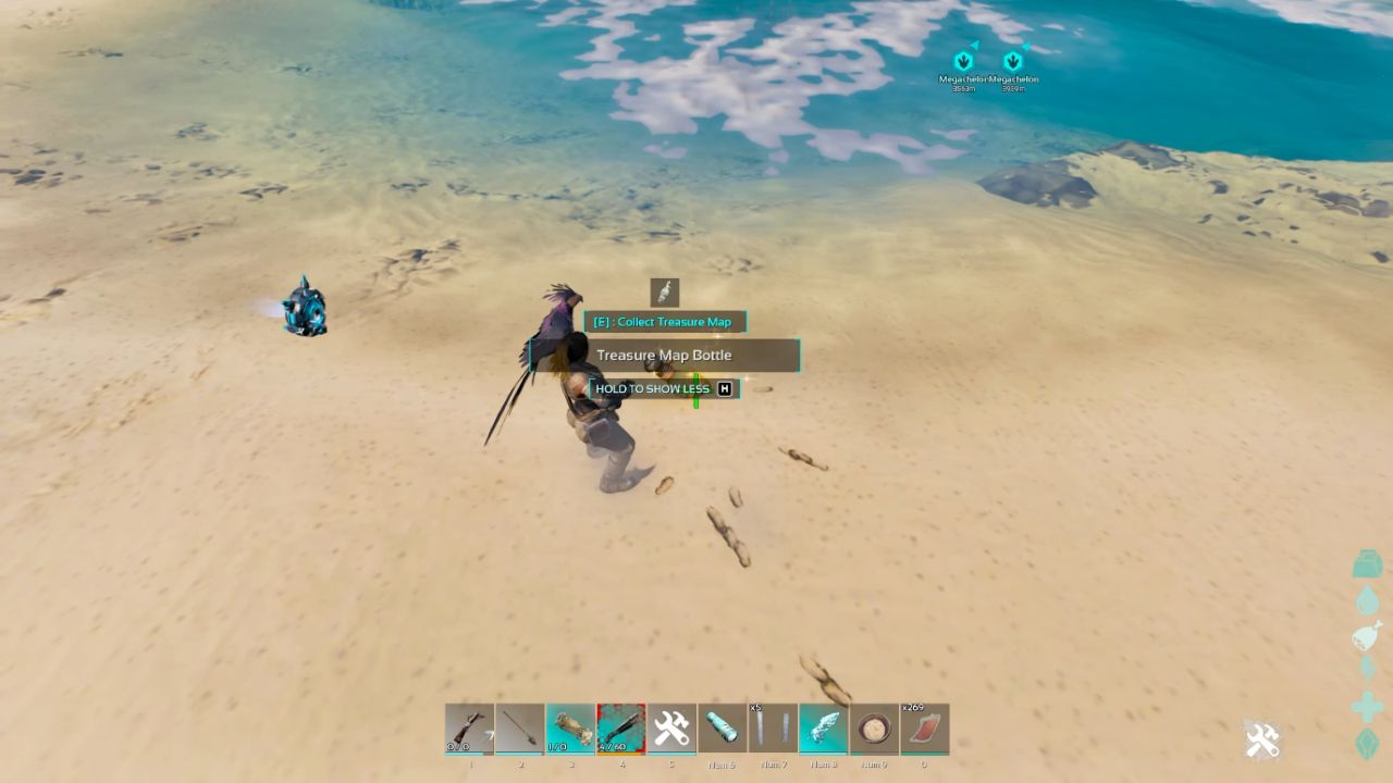 Ark Survival Ascended Guide Find Treasure Bottles Along the Shore