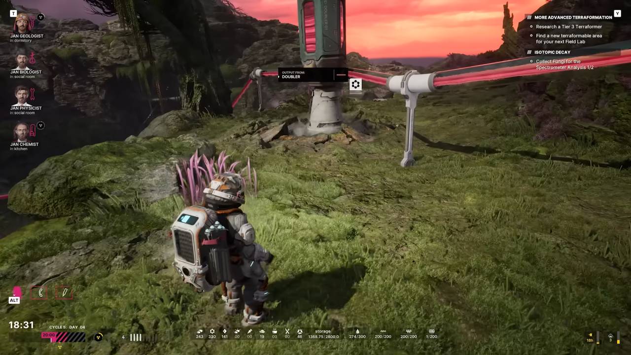 The Alters: Last Variable Setting up Connections