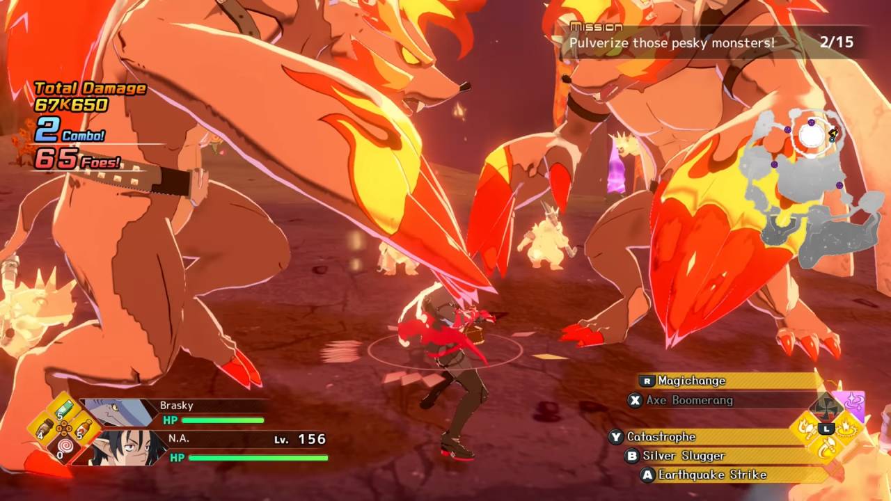 Disgaea Mayhem Boss Fight Gameplay