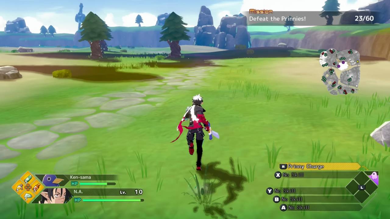 Disgaea Mayhem Open-World Exploration Gameplay