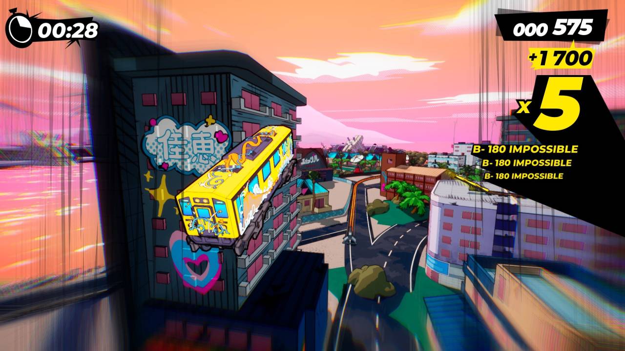 Denshattack Xbox Series X Gameplay Train Jump