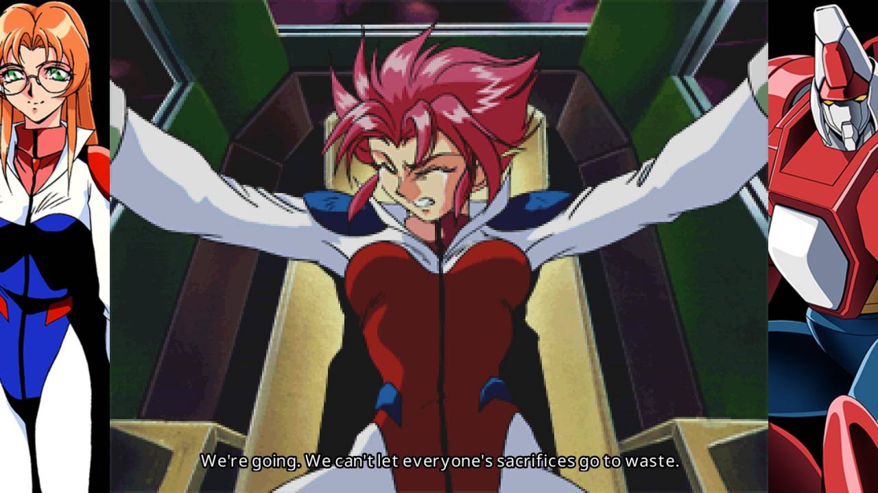 70s-Style Robot Anime Geppy-X Sexy Female Protagonist