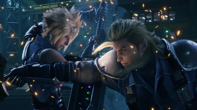 Final Fantasy Resonance Cloud Strife fighting