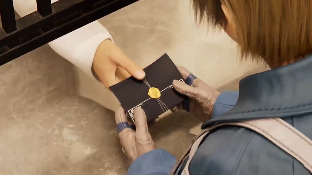 Kingdom Hearts IV Sora Receiving a Letter