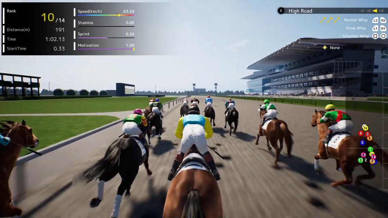 Full Stride Horse Racing Betting Game