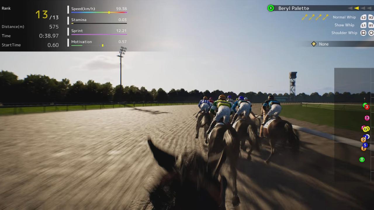 Full Stride Horse First-Person Racing Game