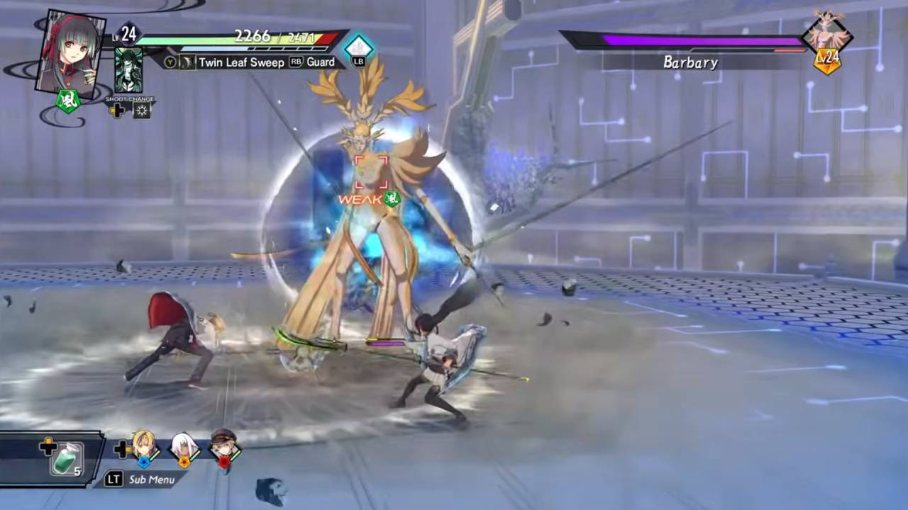 Kyoto Xanadu Barbary Boss Fight