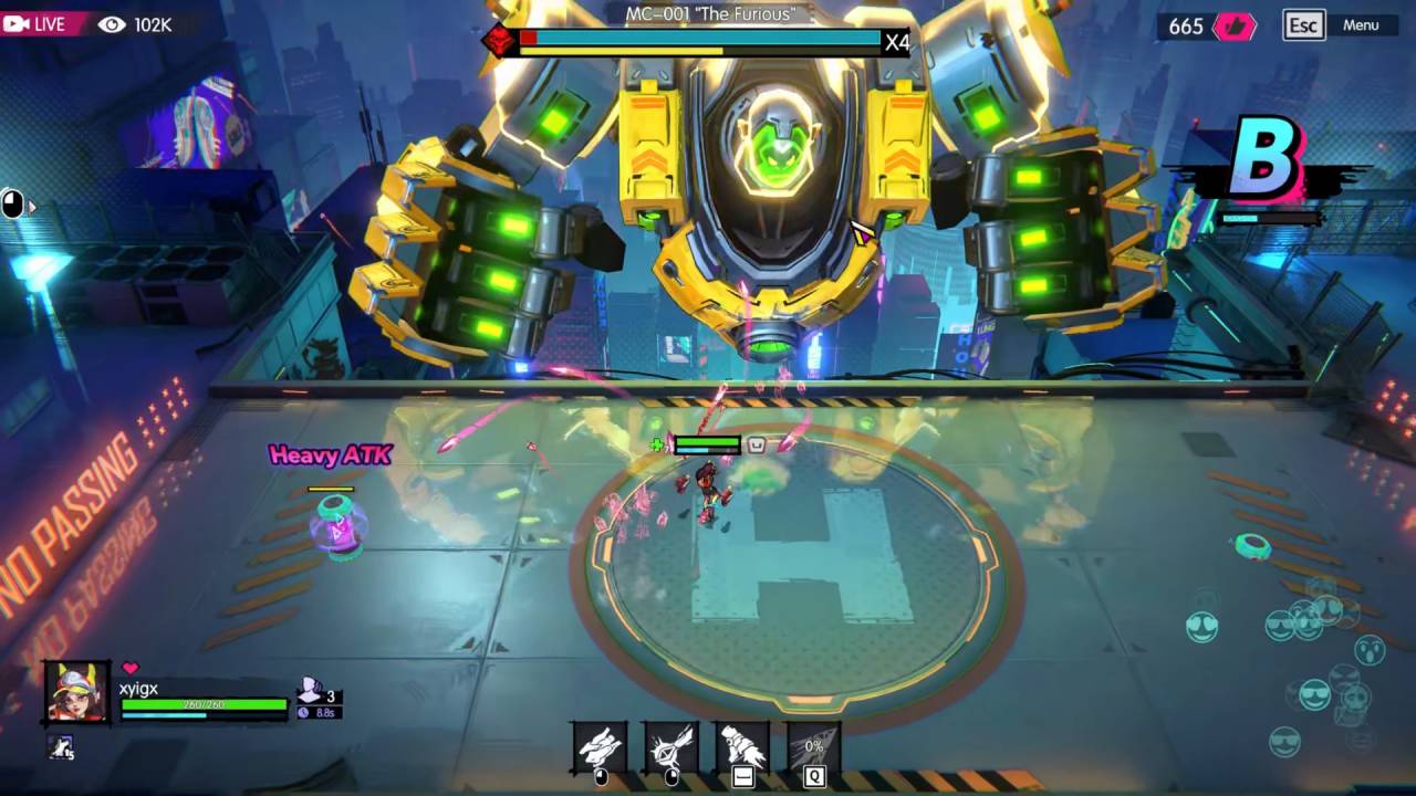 Meta Ghost: Breaking Show The Furious Boss Fight