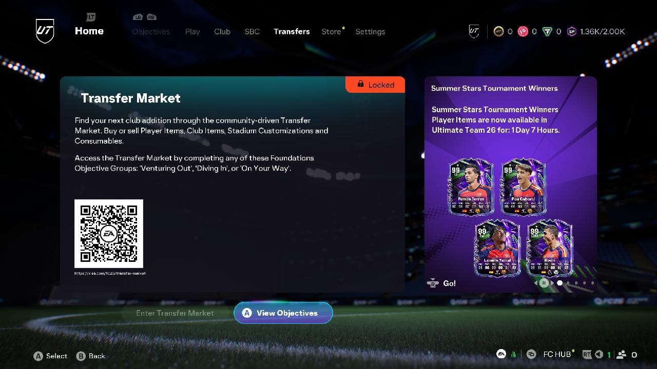 FC 26 Ultimate Team Transfer Market