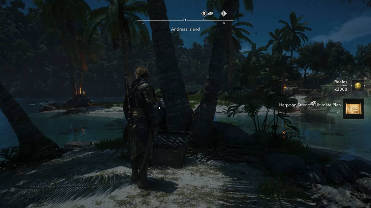 Assassin's Creed Black Flag Resynced Guide Dig Up the Blueprint in Andreas Island