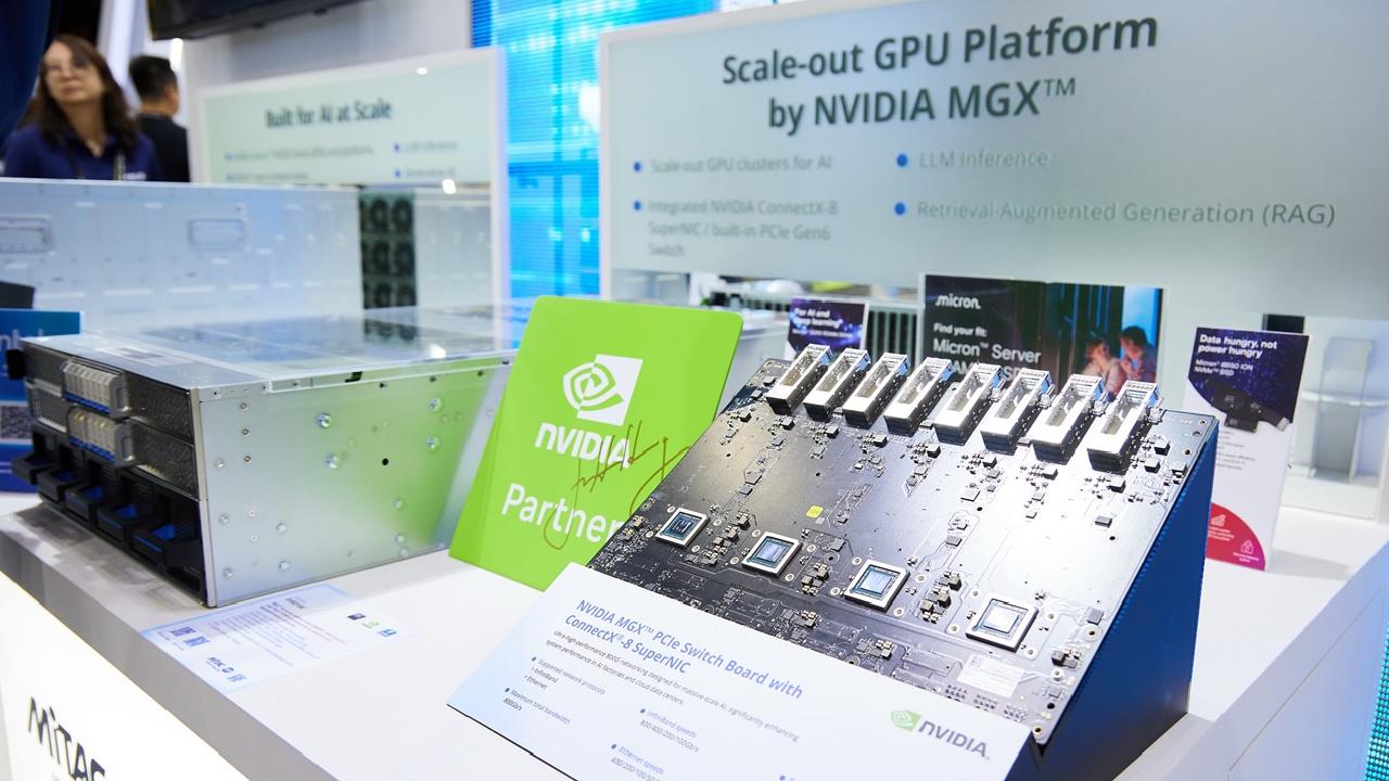 Nvidia MGX GPU Chip Launch Event