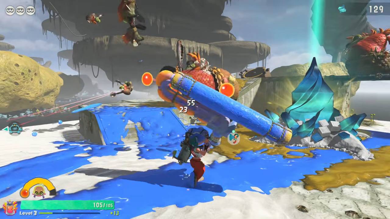 Splatoon Raiders Guide Torqscrew Hard to Control