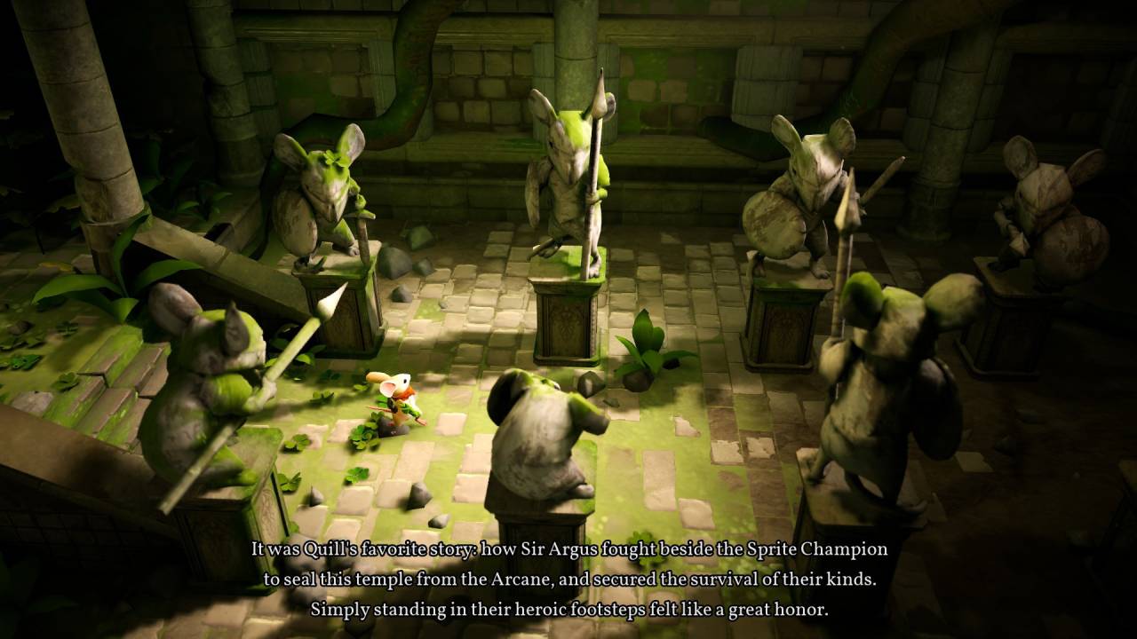 Moss: The Forgotten Relic Sprite Champion Puzzle