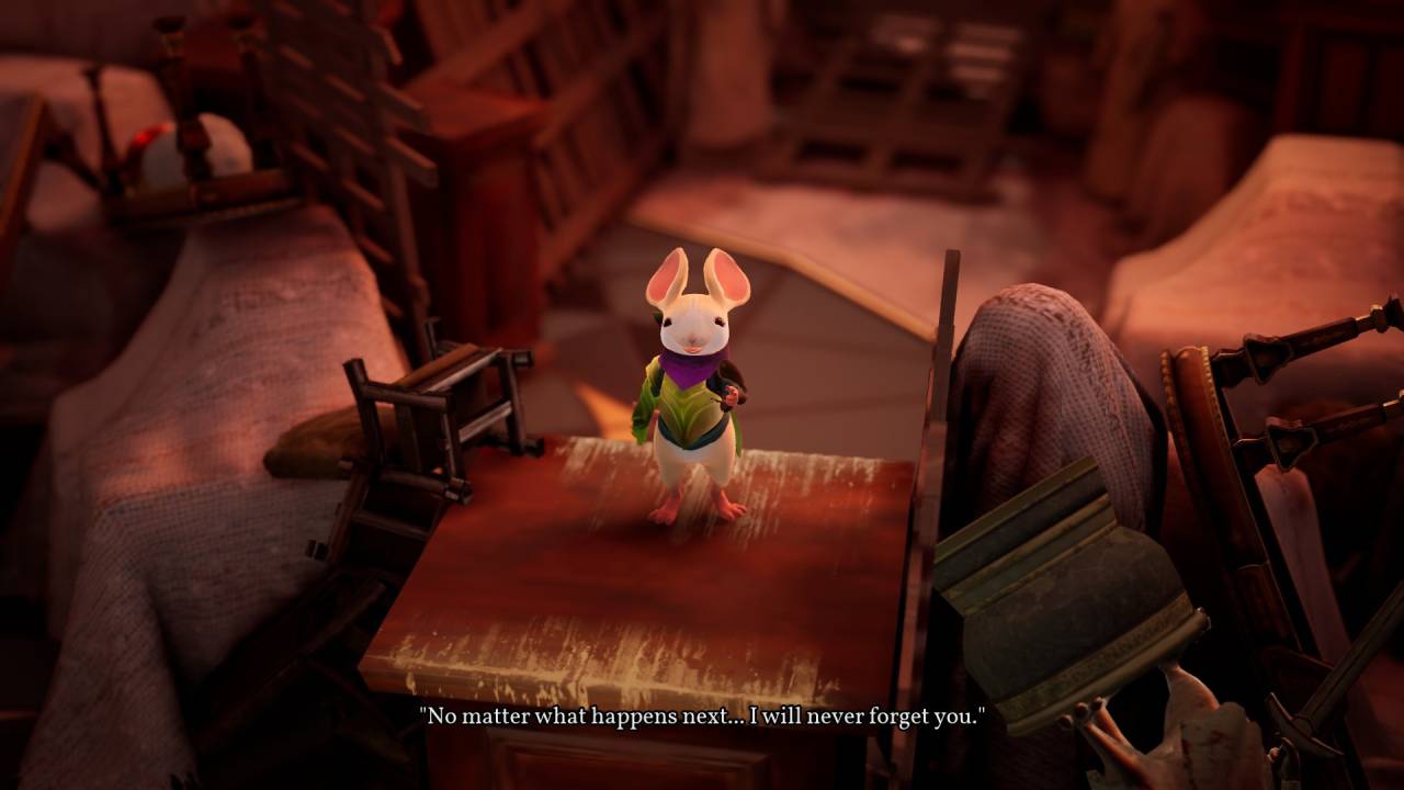 Moss: The Forgotten Relic Quill Final Cutscene