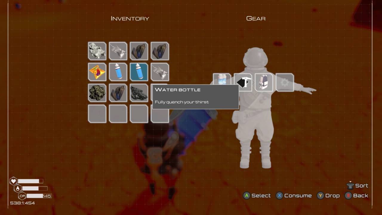 The Planet Crafter Inventory Gear Management