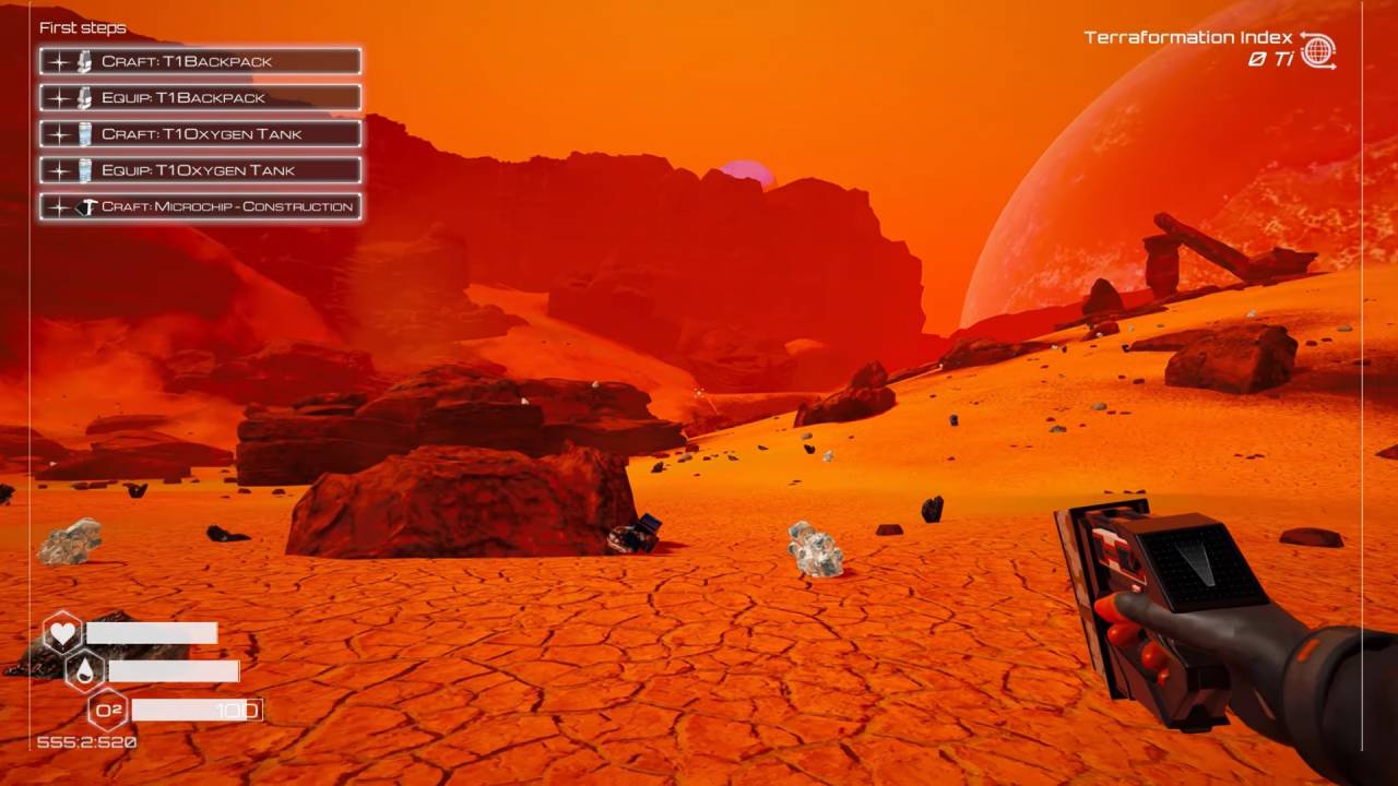 The Planet Crafter Xbox Series X Gameplay Screenshot