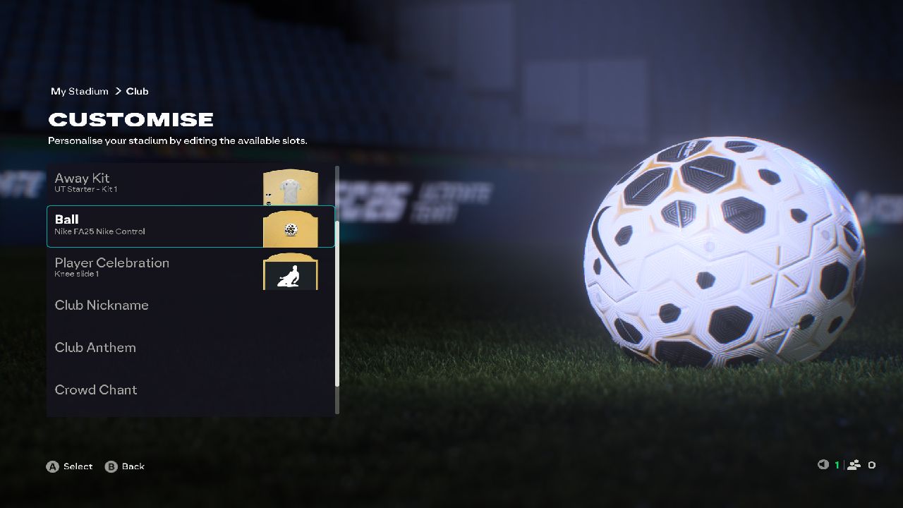 FC 26 Club Customization