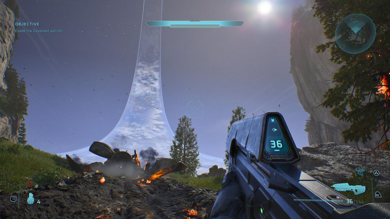 Halo: Campaign Evolved Master Chief in Final Mission