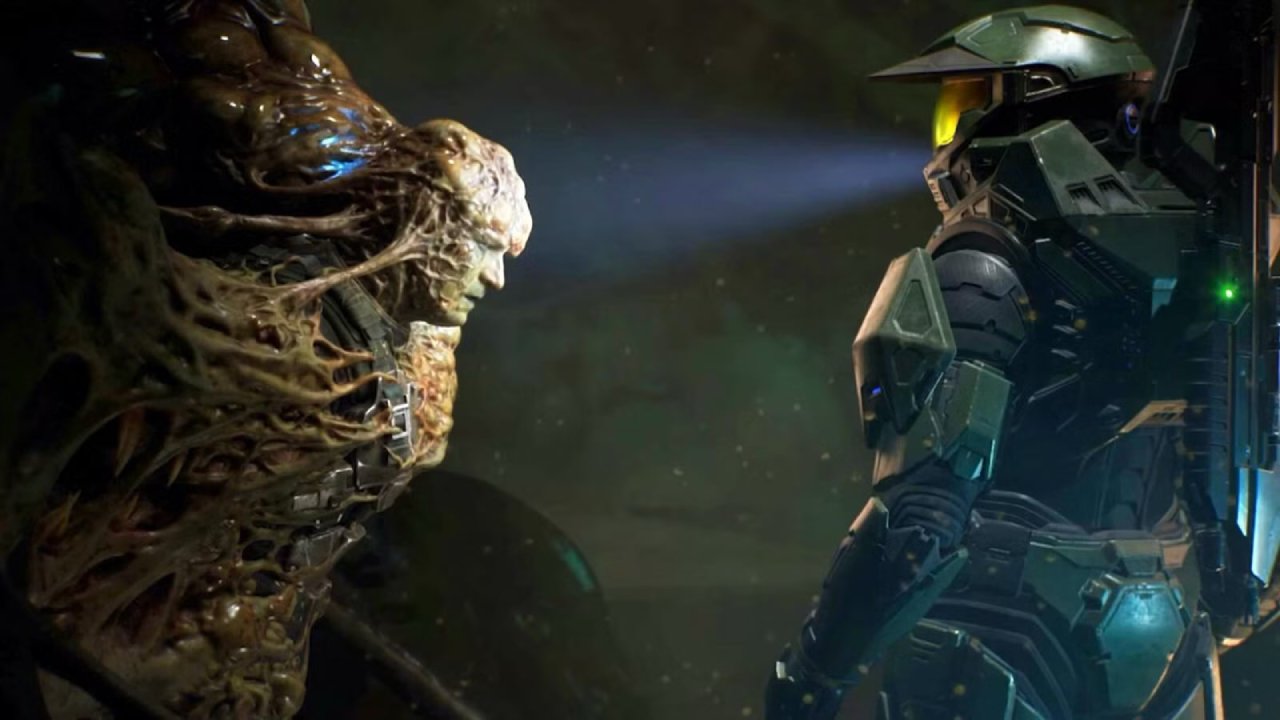Halo: Campaign Evolved Master Chief Kills Proto Gravemind