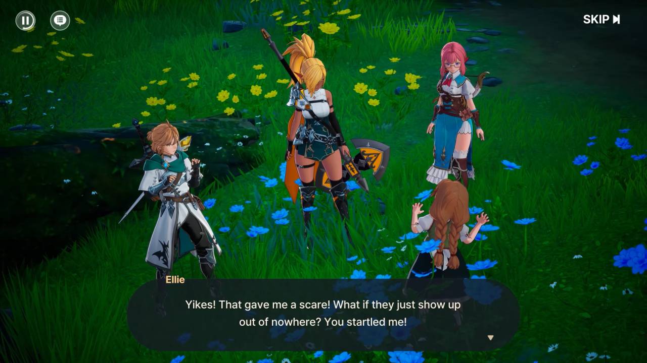 DragonSword: Awakening Ellie NPC Questline All Party Members