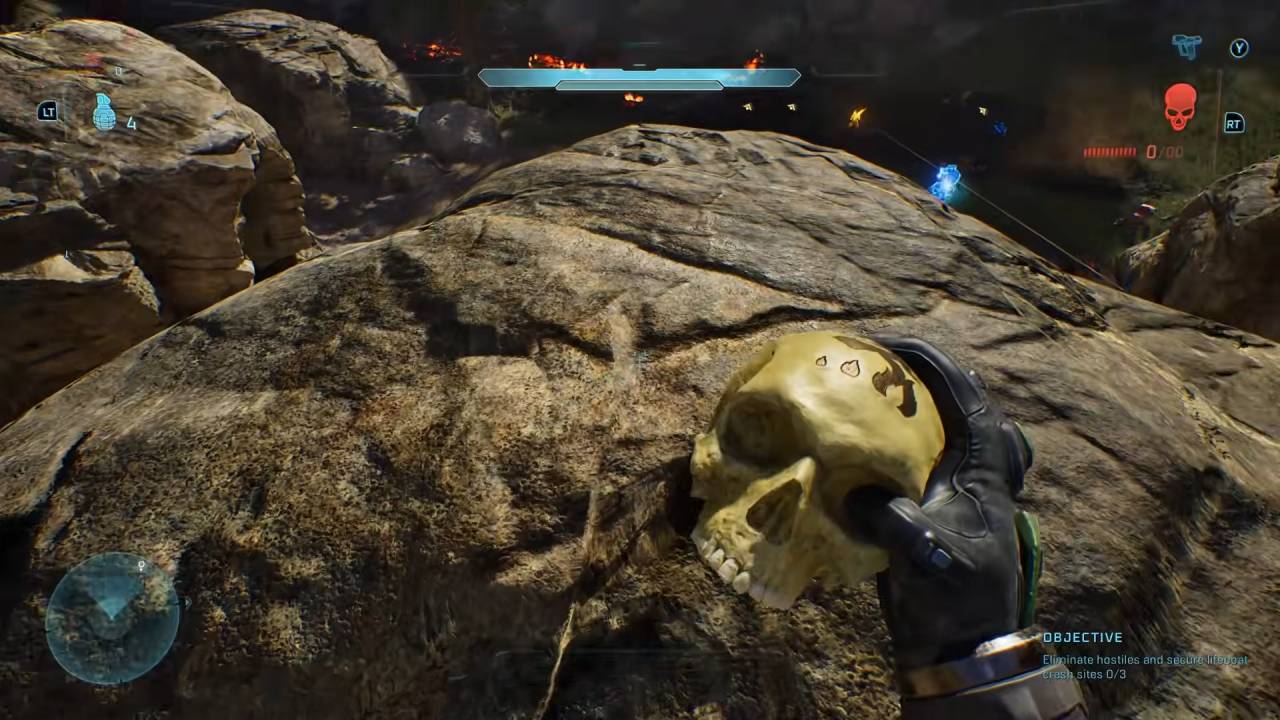 Halo: Campaign Evolved Guide Floor Is Lava Skull