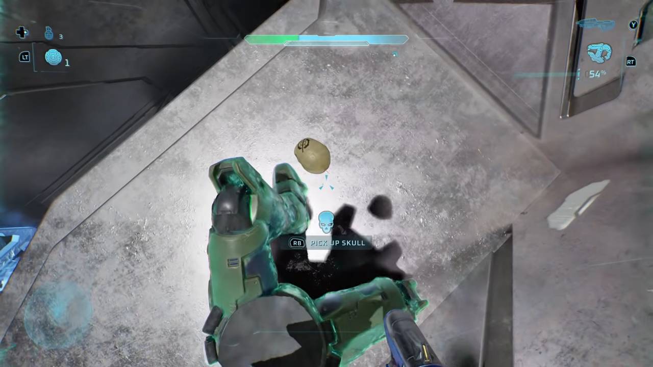 Halo: Campaign Evolved Guide Hip Fire Skull