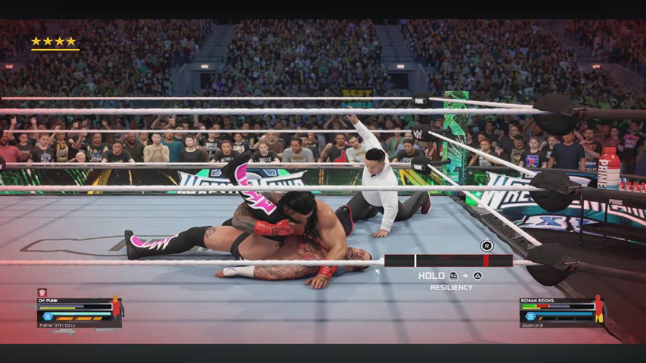 WWE2k26 pin kickout