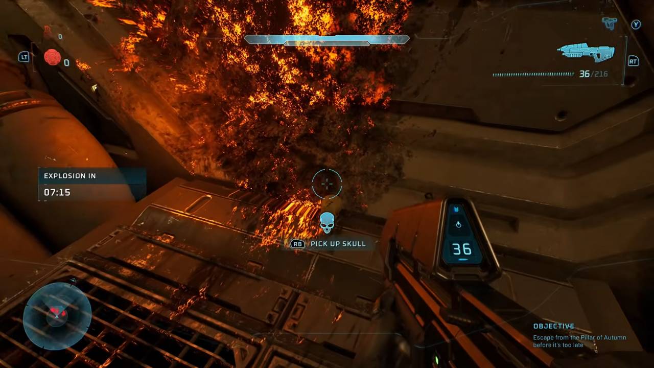 Halo: Campaign Evolved Guide Thunderstorm Skull Location
