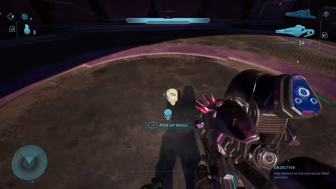 Halo: Campaign Evolved Guide Recession Skull Location