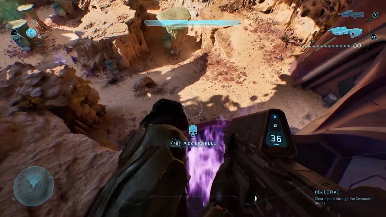 Halo: Campaign Evolved Guide Ghost Skull Location