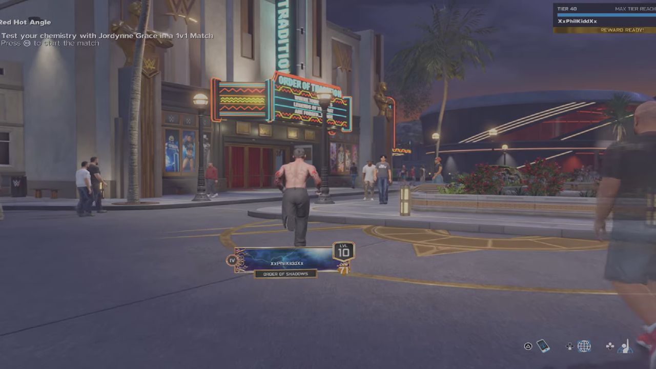 WWE 2K26 MyIsland