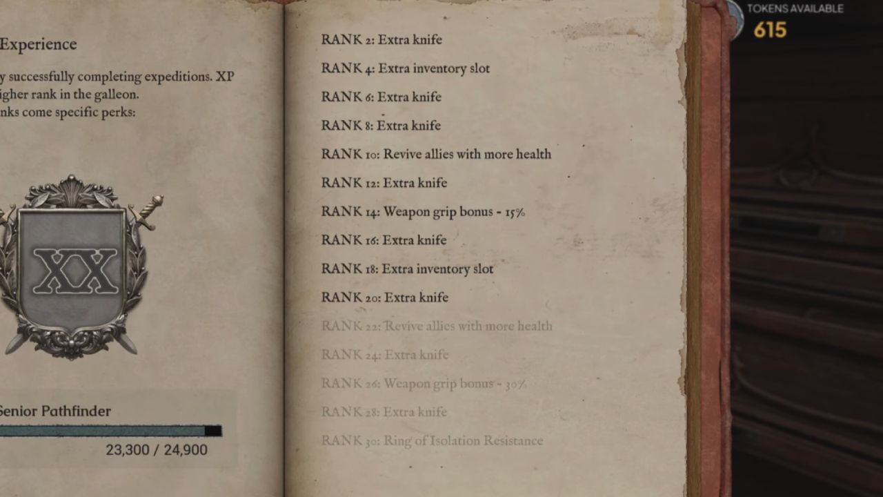 The Mound Omen of Cthulhu Guide Check Rank Rewards in the Guidebook